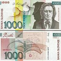 *1000 Toliarov Slovinsko 1992-2005, P32 UNC - Kliknutím na obrázok zatvorte -
